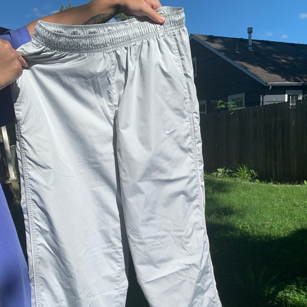 grey Nike pants